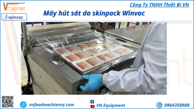 Máy hút chân không định hình - Skin pack - Ảnh 4