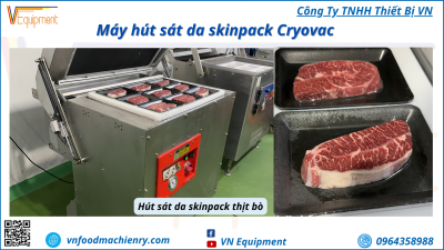 Máy hút chân không định hình - Skin pack - Ảnh 3