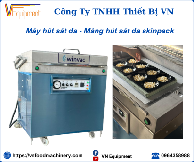 Máy hút chân không định hình - Skin pack - Ảnh 2
